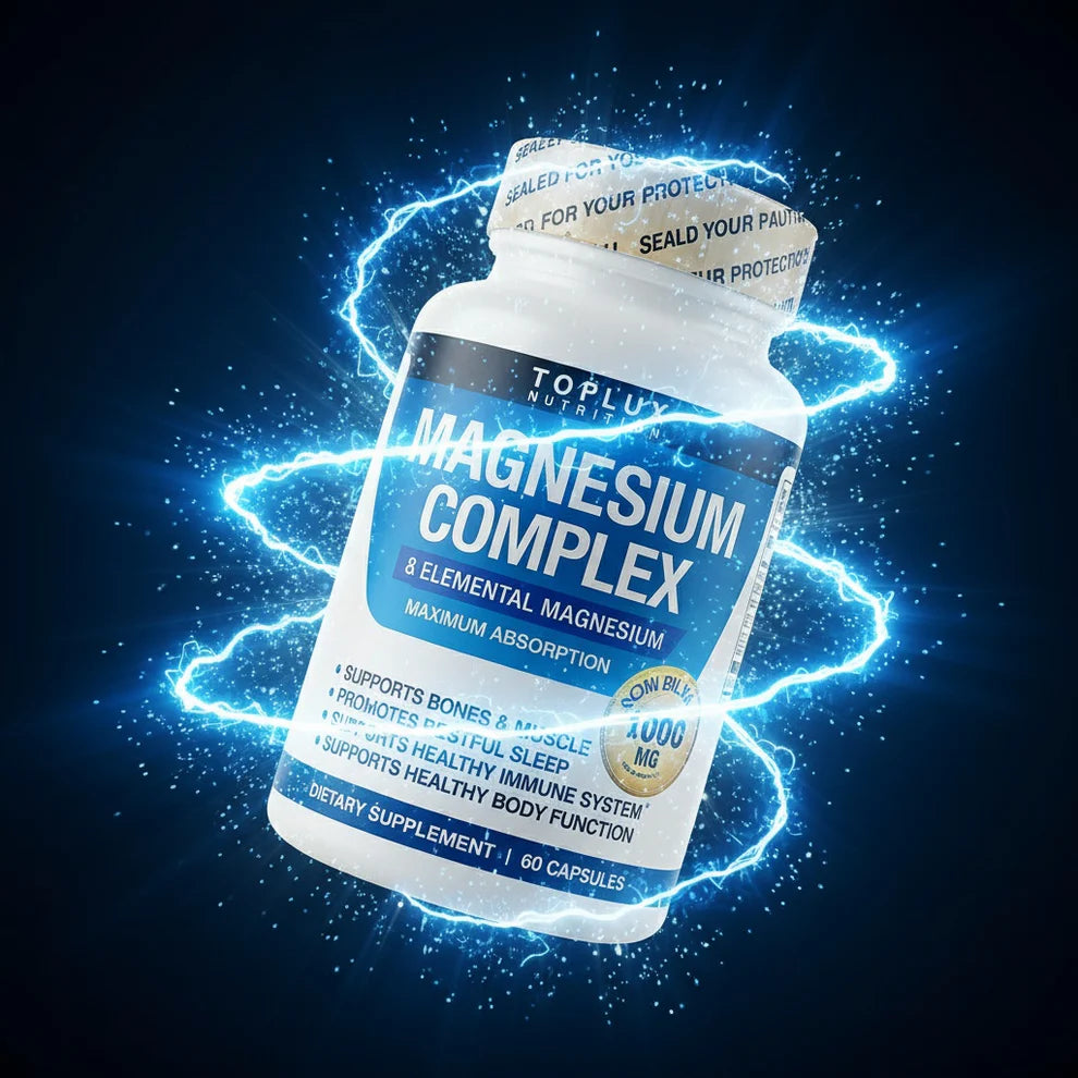 🧲 Magnesium Complex – Tu aliado para cuerpo y mente