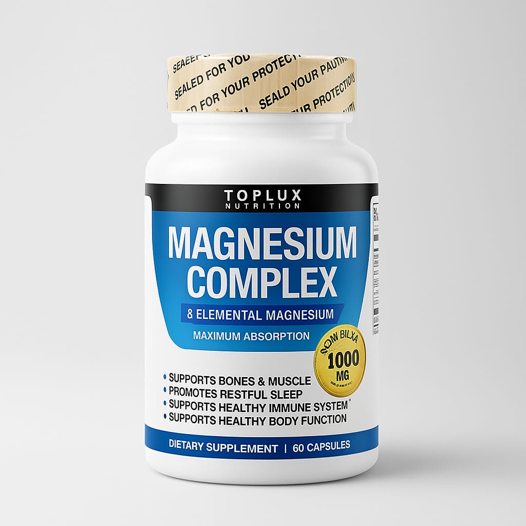 🧲 Magnesium Complex – Tu aliado para cuerpo y mente