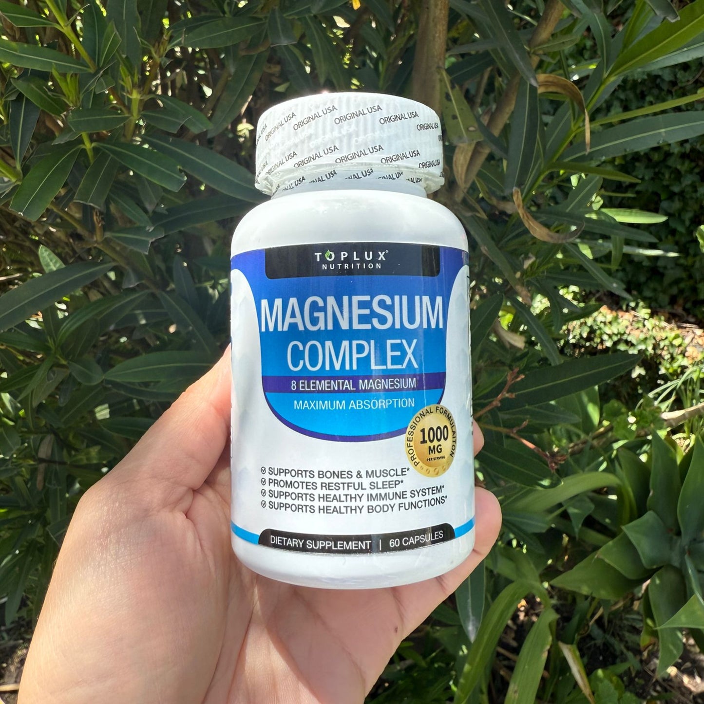 🧲 Magnesium Complex – Tu aliado para cuerpo y mente