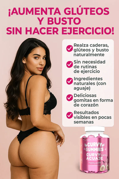 Curvy Gummies 🍑 | Realza tus curvas y tu belleza natural