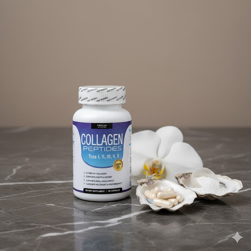 Colágeno Peptídico Toplux 1800 mg (90 capsulas)